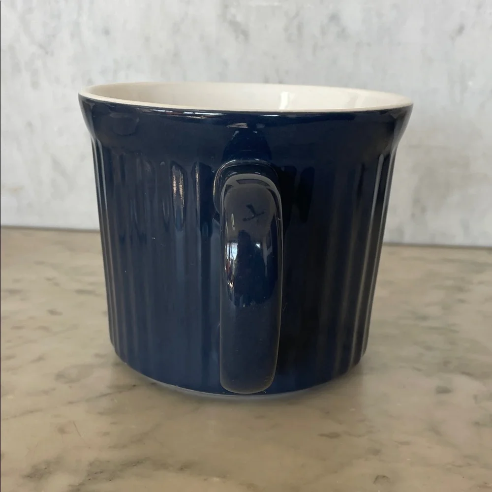 CORNINGWARE Blue Meal Mug with Vented Steam Lid 20 ounces